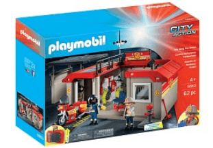 Playmobil City Action Bärbar brandstation